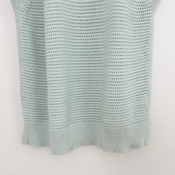 Ann Taylor Light Green Sleeveless Sweater - Picture 7 of 15